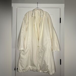 Zara Women's Ivory Trench Coat